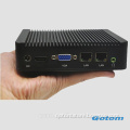 2016 Celeron 1037U mini pc 12V Support linux ubuntu win 10 dual LAN Desktop